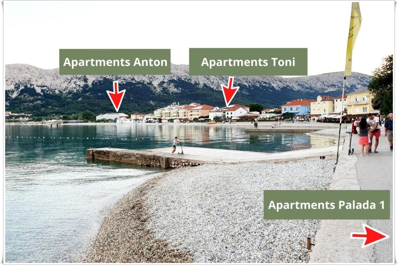 Apartments Toni バスカ エクステリア 写真